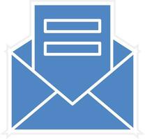 icono de vector de correo electrónico