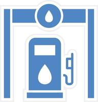 Gas Station Vector Icon