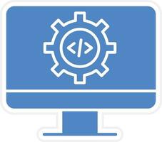 Code Settings Vector Icon