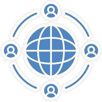 User Connection Vector Icon