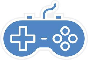 icono de vector de controlador de juego