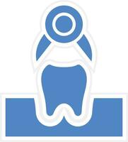 Tooth Extraction Vector Icon