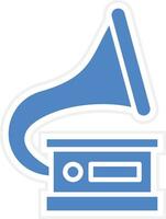 Gramophone Vector Icon