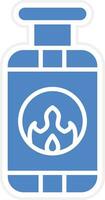 Gas Cylinder Vector Icon