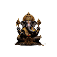 Hindu God Ganesh. AI Generative png