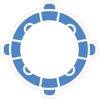 Rubber Ring Vector Icon