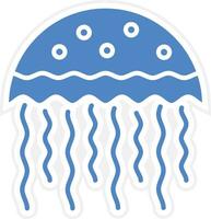 Jellyfish Vector Icon