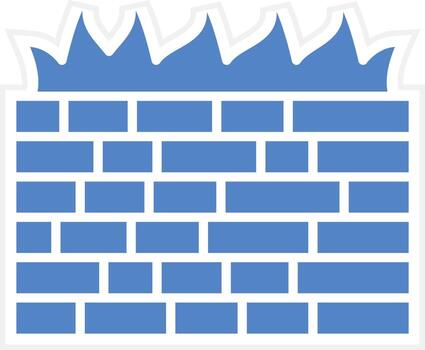 computadora cortafuegos vector icono