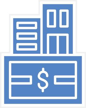 fijo activo vector icono