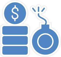 Debt Vector Icon