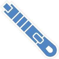 Zipper Vector Icon