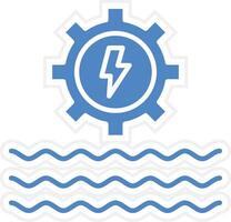 Hydro Power Vector Icon