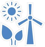 Energy Sources Vector Icon