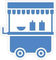 Food Cart Vector Icon