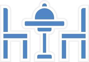 Dinner Table Vector Icon