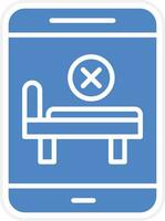 Room Cancel Vector Icon