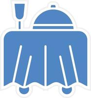 Room Service Vector Icon