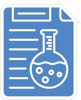 Lab Report Vector Icon