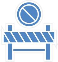 Restricted Area Vector Icon