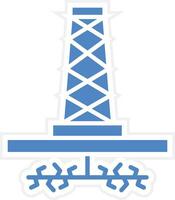 Fracking Vector Icon