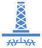 Fracking Vector Icon