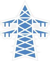 Transmission Tower Vector Icon