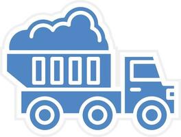 Dump Truck Vector Icon