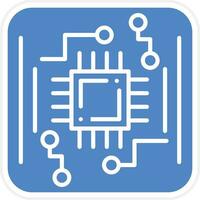 circuito tablero vector icono