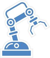 Robotic Arm Vector Icon