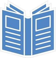 Book Cover Vector Icon