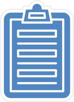 Clipboard Vector Icon