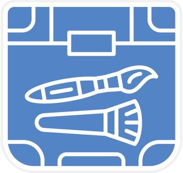 maquillaje envase vector icono