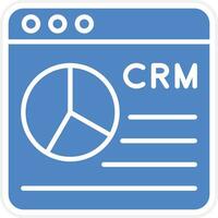 CRM Vector Icon