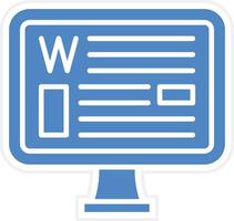 Wikipedia Vector Icon