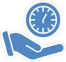 Save Time Vector Icon