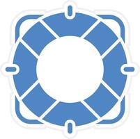 Life Raft Vector Icon