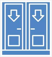 Exit Door Vector Icon