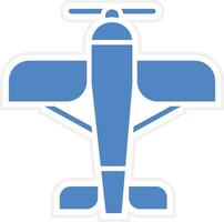 monoplano vector icono