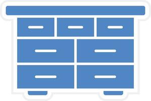 Drawer Table Vector Icon