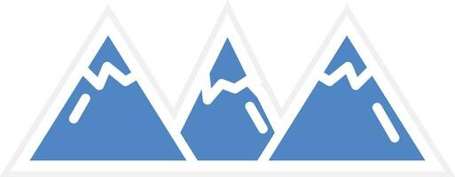 Rocky Mountains Vector Icon