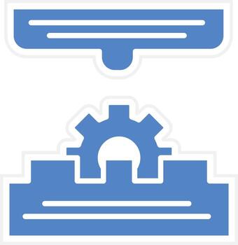 Engineering Printer Vector Icon