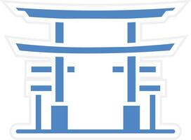 Torii Gate Vector Icon