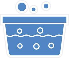 Surf Tub Vector Icon