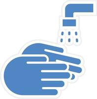 Washing Hands Vector Icon