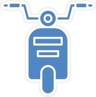 icono de vector de scooter