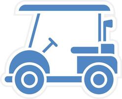 Golf Cart Vector Icon