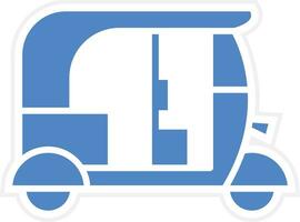 Tuk Tuk Vector Icon