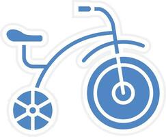 Tricycle Vector Icon