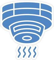 Smoke Detector Vector Icon