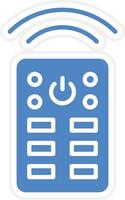 Smart Remote Control Vector Icon